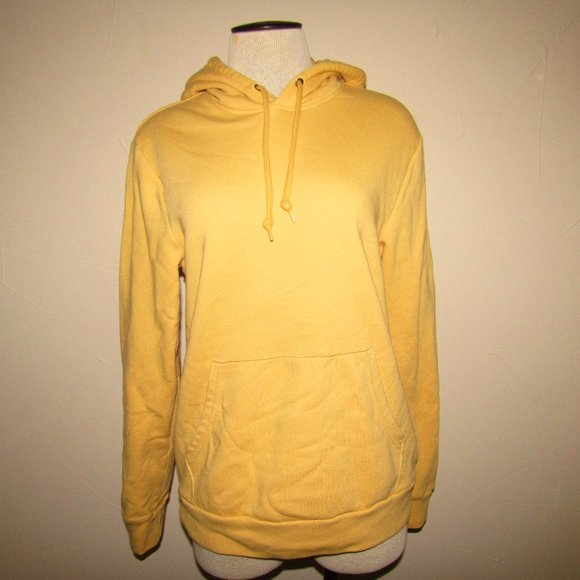 plain yellow hoodie